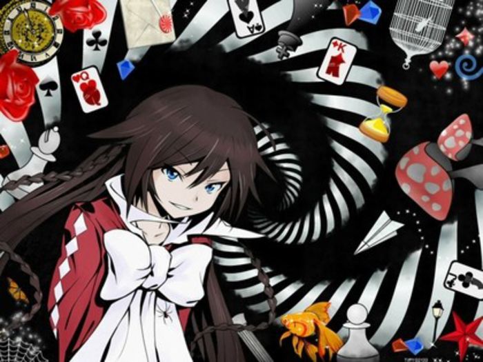 brunettes cards pandora hearts playing cards anime alice pandora hearts anime girls 1600x1200 w_www.