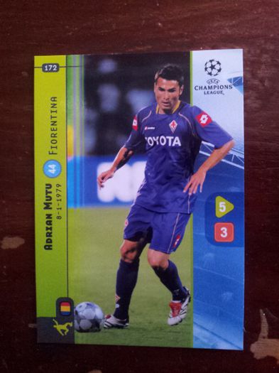 08-09 Fiorentina Cl Card