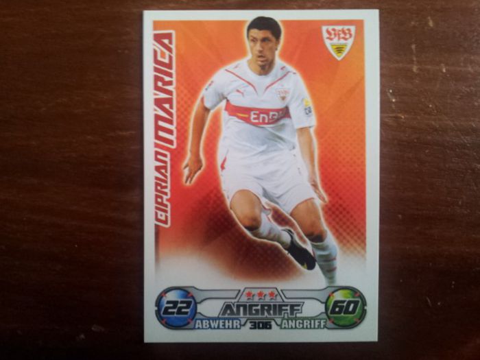 09-10 Stuttgart Card - Ciprian Marica