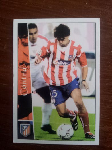 02-03 Atl.Madrid Card - Cosmin Contra