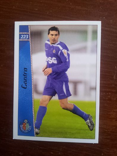 06-07 Getafe Card - Cosmin Contra