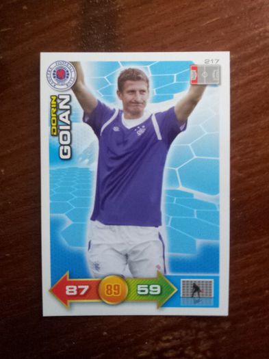 11-12 Rangers Card - Dorin Goian