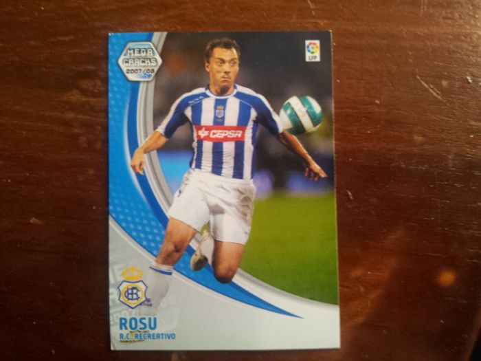 07-08 Recreativo Card Crack - Laurentiu Rosu