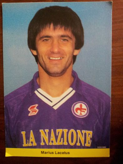 Fiorentina Card - Marius Lacatus