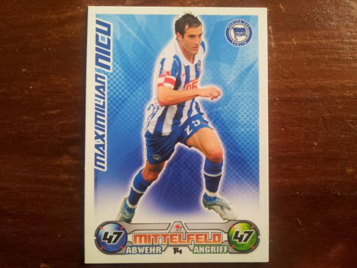 09-10 Hertha Card - Maximilian Nicu