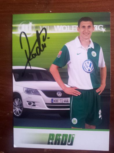 07-08 Wolfsburg Autogram - Sergiu Radu