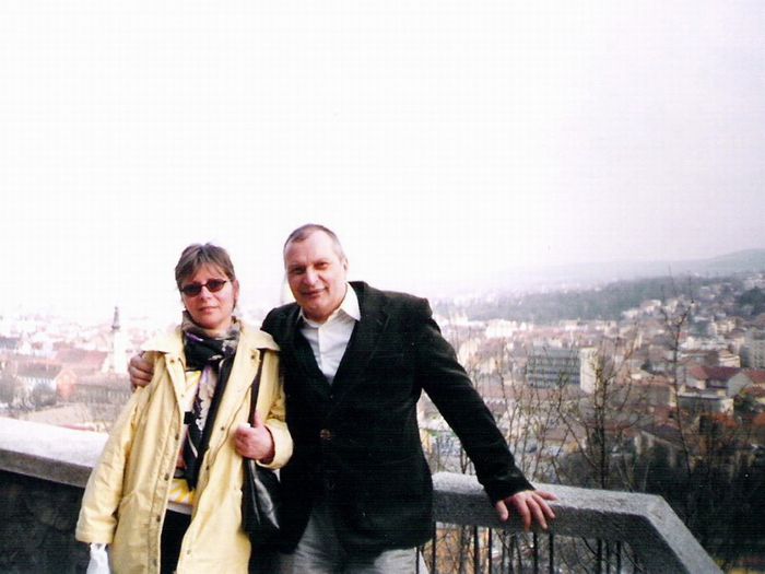 Cu Maria in orasul ei, Cluj; Cluj-Napoca, martie 2005
