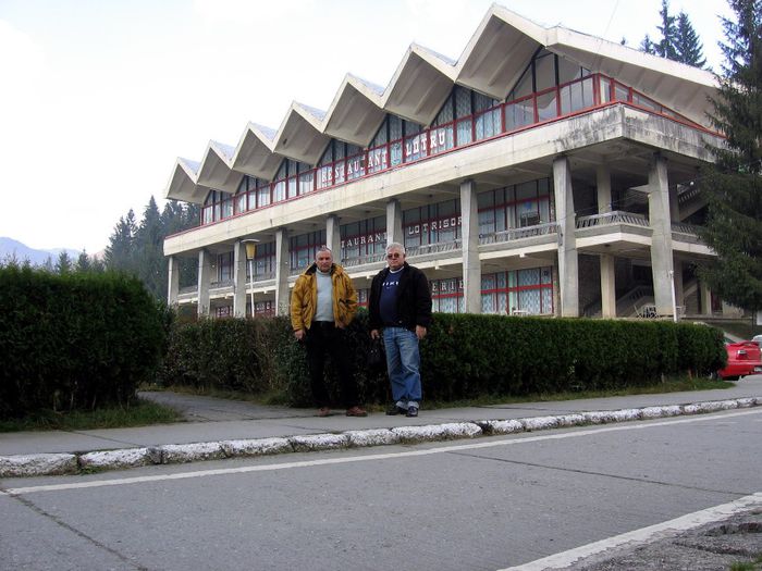 La Voineasa, complexul Lotru; Cu Dinu Naescu, noiembrie 2005
