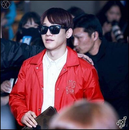 140302 Chen @ Hong Kong Airport and Incheon Airport.05