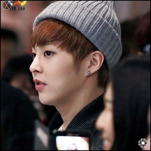 140302 Xiumin @ Hong Kong & Incheon Airport.01 - exo - 140302 Xiumin - Hong Kong - Incheon Airport