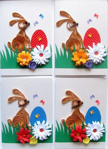IMG_2297ok - Quilling Easter cards