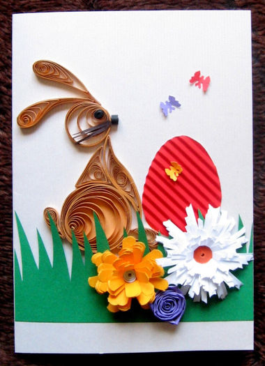 IMG_2299ok - Quilling Easter cards