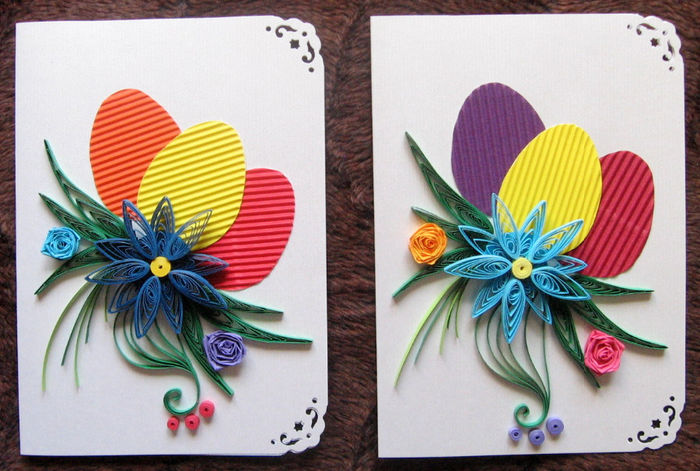 IMG_2316ok - Quilling Easter cards