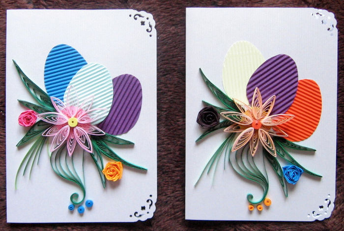 IMG_2317ok - Quilling Easter cards