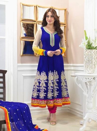 Bipasha-Basu-Stylish-Designer-Anarkali-Dresses-For-Eid-2013-001 - Bipasha Basu