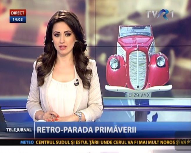 Dorina Florea Telejurnal TVR 1