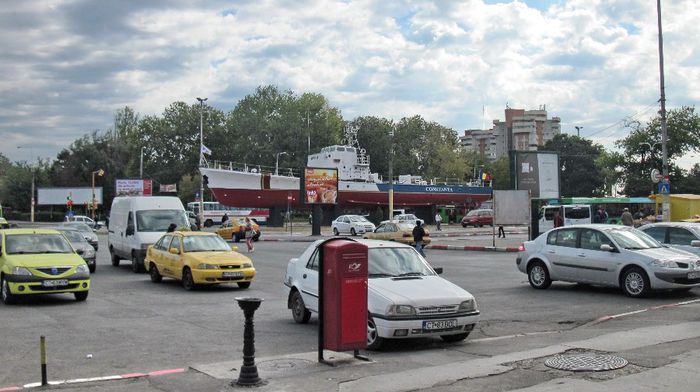 Constanta, vedere din gara - 2013 2