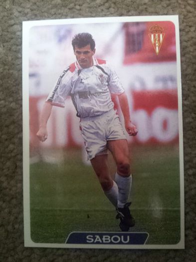 95-96 Gijon Card - Marcel Sabou