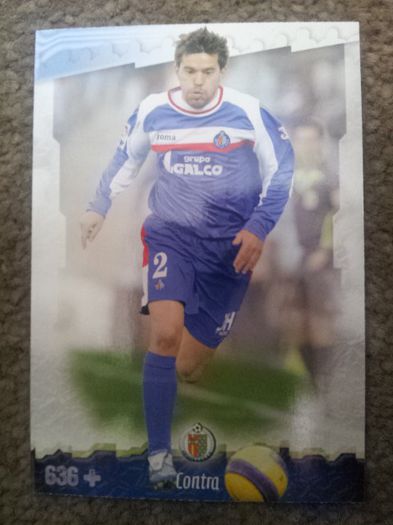 08-09 Getafe Card - Cosmin Contra