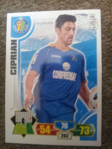 13-14 Getafe Card - Ciprian Marica