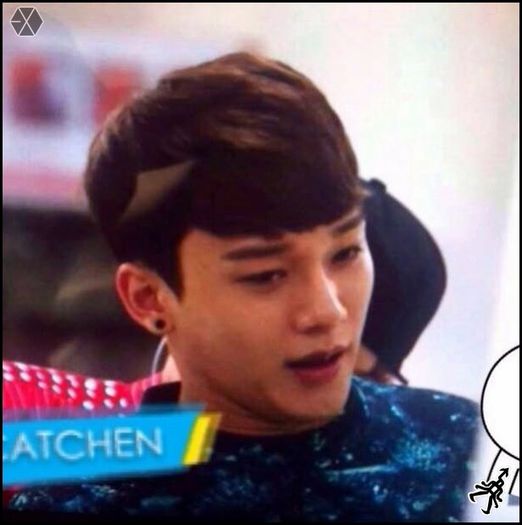 140405 Chen @ Gimpo Airport and Beijing Airport.13 - exo - 140405 Chen - Gimpo Airport and Beijing Airport
