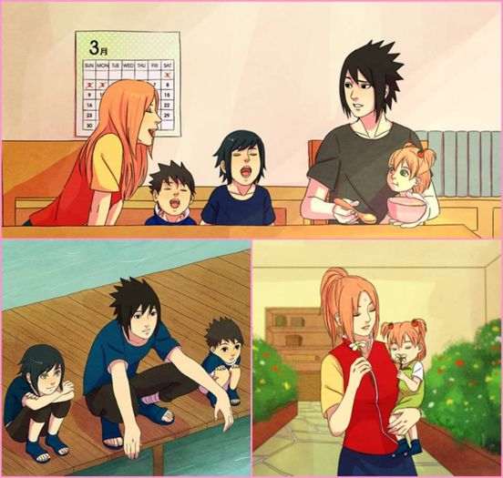 1511748_727879063924230_1035087626_n - sasusaku family