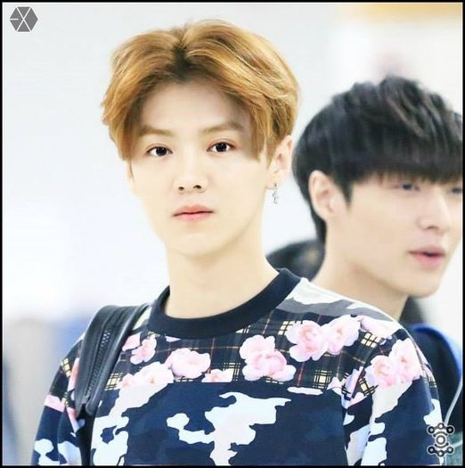 140405 Luhan @ Gimpo Airport Heading to Beijing.092 - exo - 140405 Luhan - Gimpo Airport Heading to Beijing