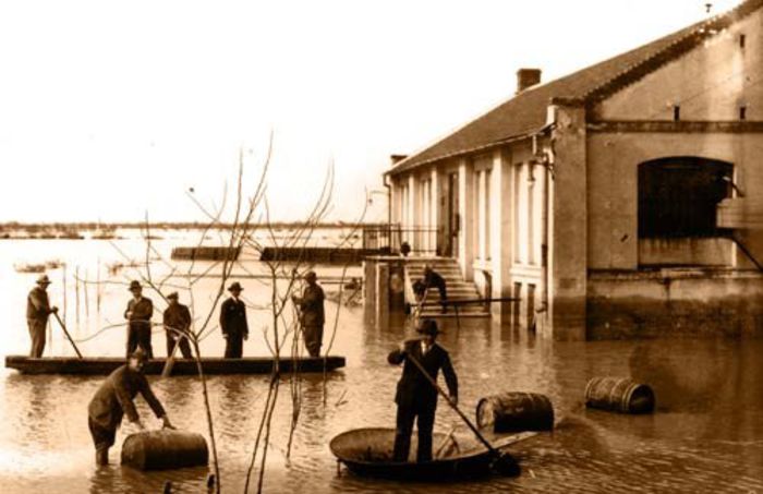 Arad 1932; inundatiile din 27 sept
