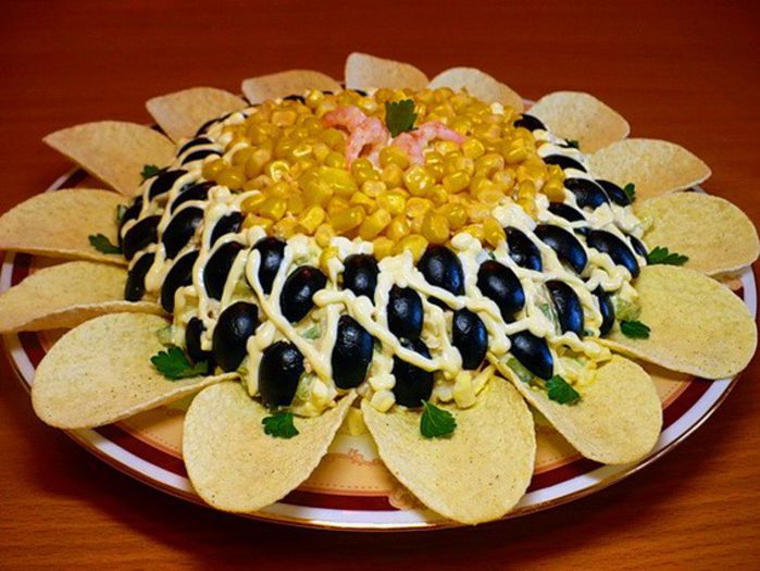 salata floarea soarelui
