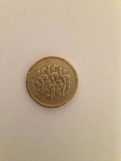 1 lira 1997, Anglia - 5 lei