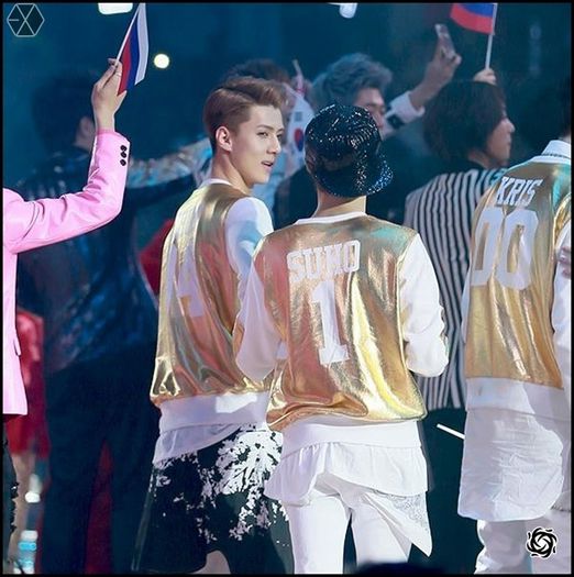 140406 Sehun @ Peace & Love & Friendship Charity Concert.17