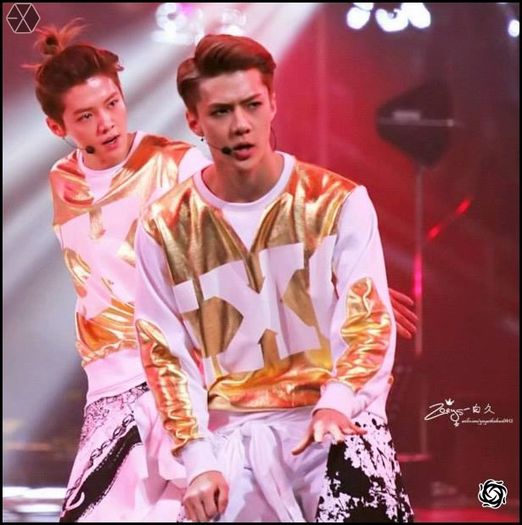 140406 Sehun @ Peace & Love & Friendship Charity Concert.25