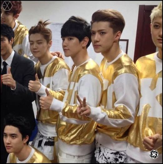 140406 Sehun @ Peace & Love & Friendship Charity Concert.76