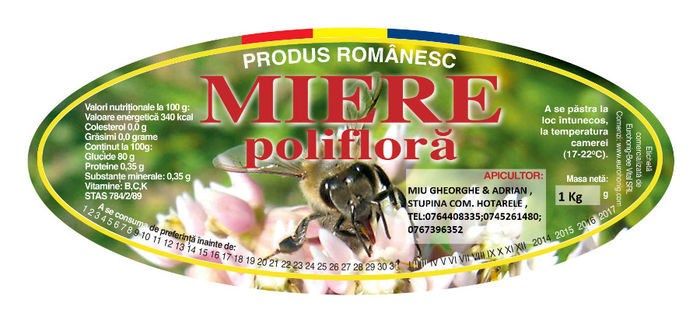 miere poliflora - Albine - MIERE