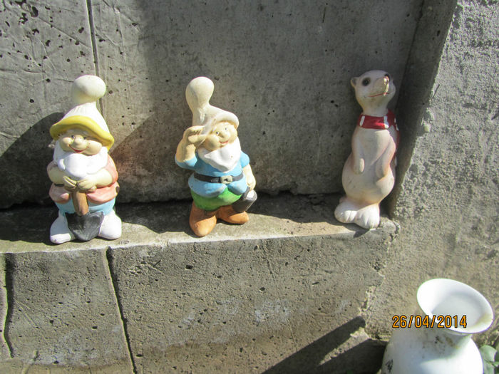 Populatia din gradina