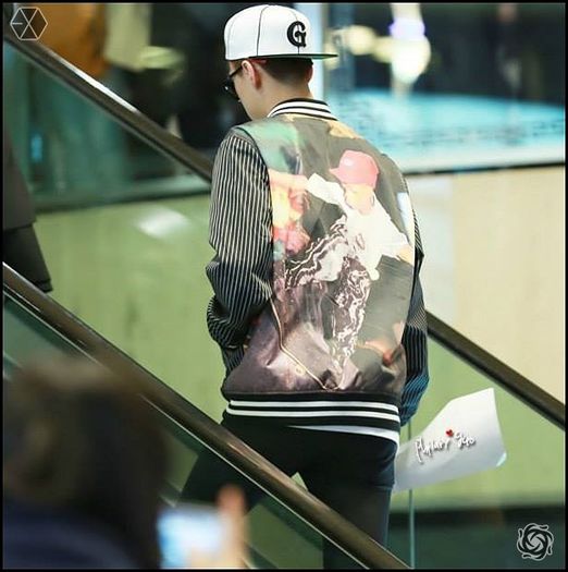 140410 Sehun @ Gimpo Airport - Haneda Airport.08 - exo - 140410 Sehun - Gimpo Airport - Haneda Airport