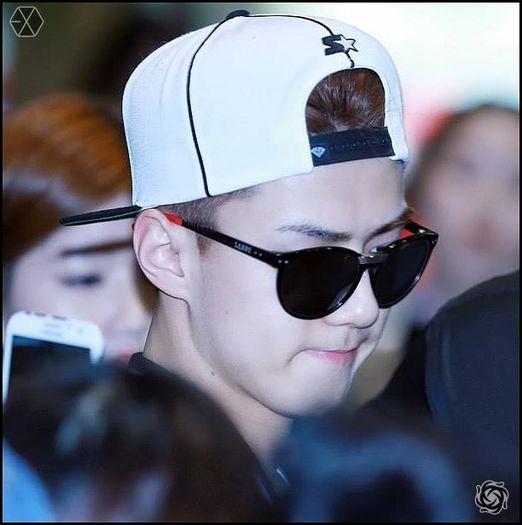 140410 Sehun @ Gimpo Airport - Haneda Airport.16 - exo - 140410 Sehun - Gimpo Airport - Haneda Airport