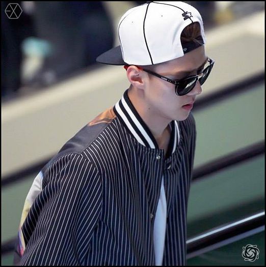 140410 Sehun @ Gimpo Airport - Haneda Airport.19 - exo - 140410 Sehun - Gimpo Airport - Haneda Airport