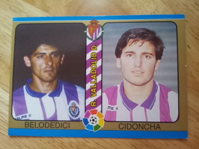 94-95 Valladolid Card.