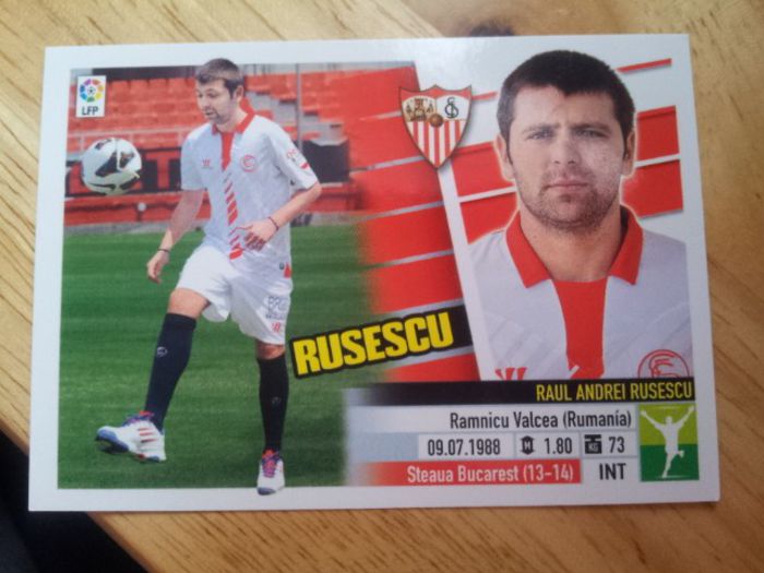 13-14 Sevilla - Raul Rusescu