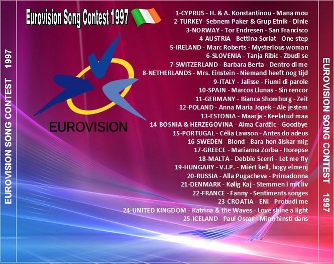 Eurovision 1997 - 1997 Eurovision Song Contest