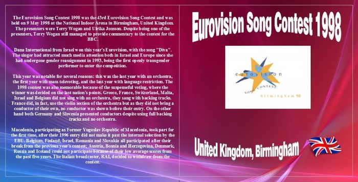 Eurovision 1998 - 1998 Eurovision Song Contest
