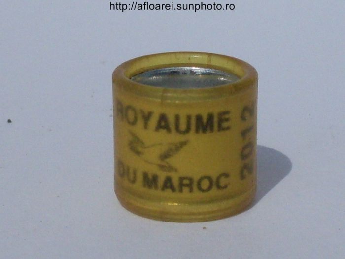 royaume du maroc 2012 galben