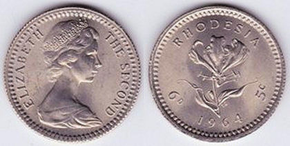 5 centi, 1964, 1383 - Africa