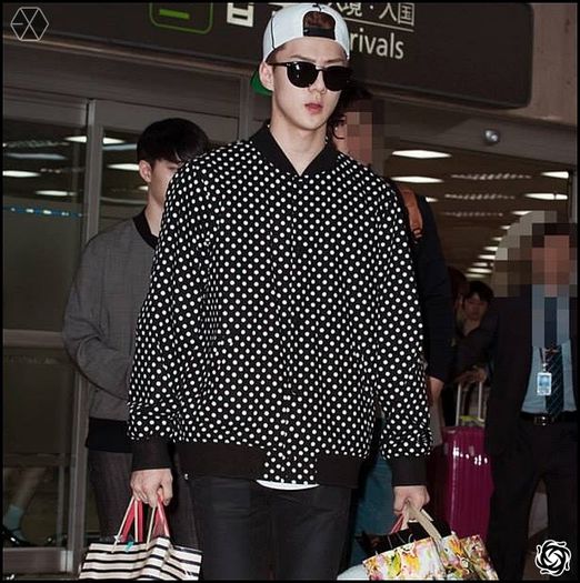 140414 Sehun @ Haneda Airport - Gimpo Airport.18