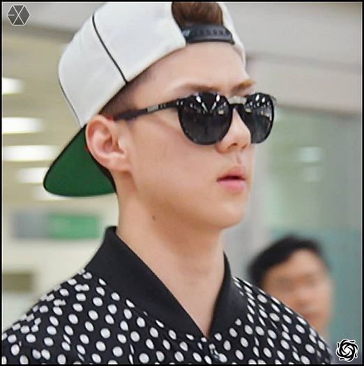 140414 Sehun @ Haneda Airport - Gimpo Airport.19