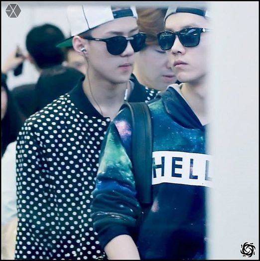 140414 Sehun @ Haneda Airport - Gimpo Airport.31