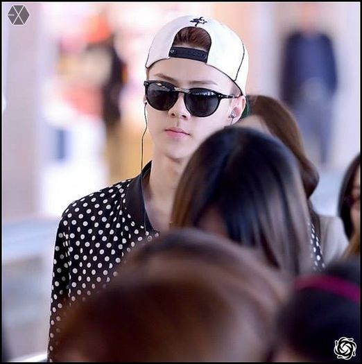 140414 Sehun @ Haneda Airport - Gimpo Airport.34