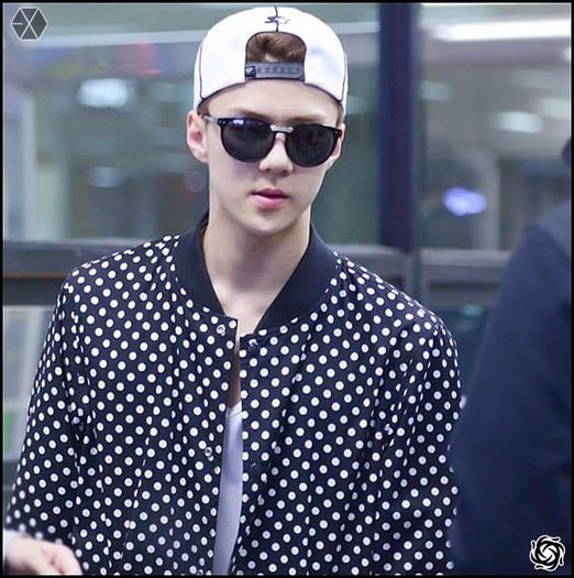 140414 Sehun @ Haneda Airport - Gimpo Airport.42