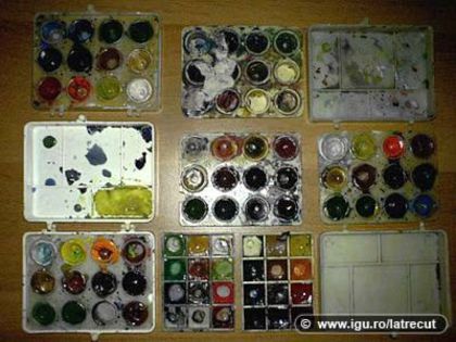aquarele pt ora de desen - Amintiri dinainte de 1989-1